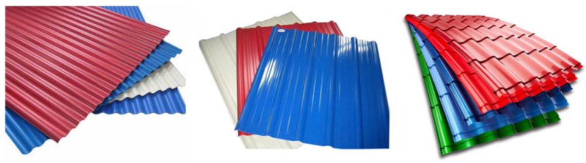 Wave Shape Trapezoid Shape Glazed Tiles
