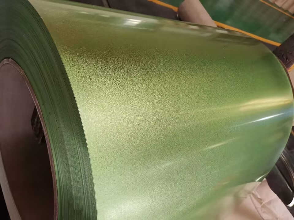green color aluzinc steel coil