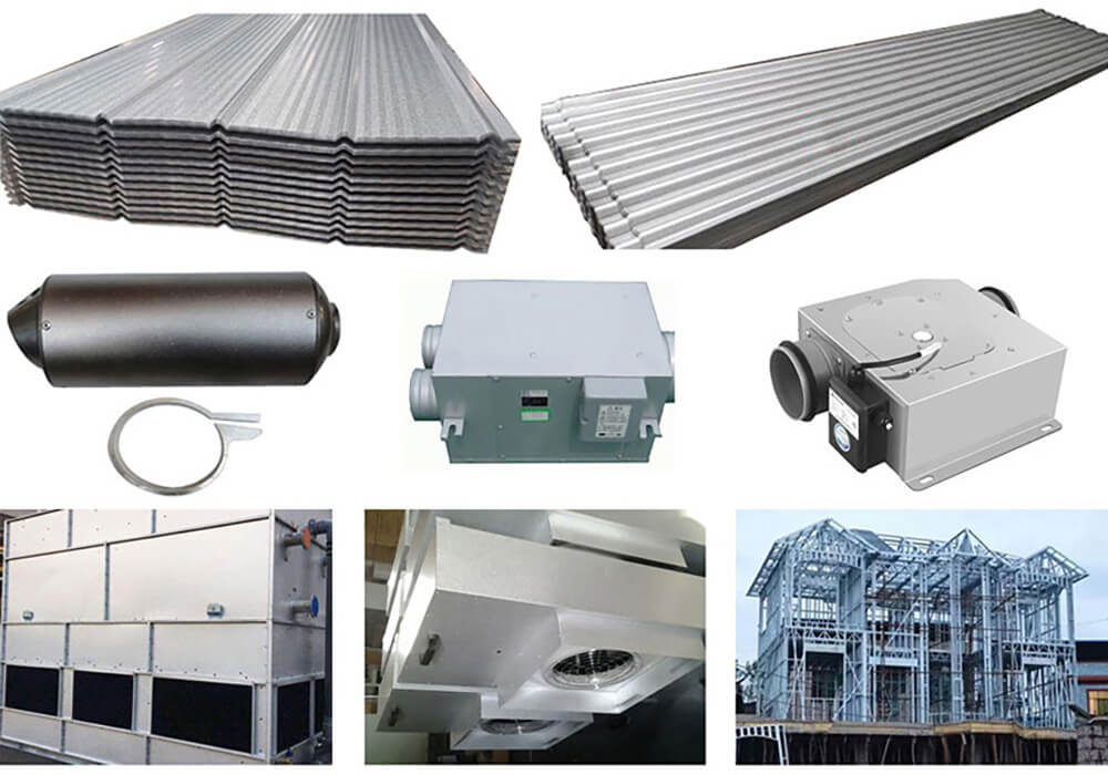 hot-dipped-galvalume-steel-coil-application